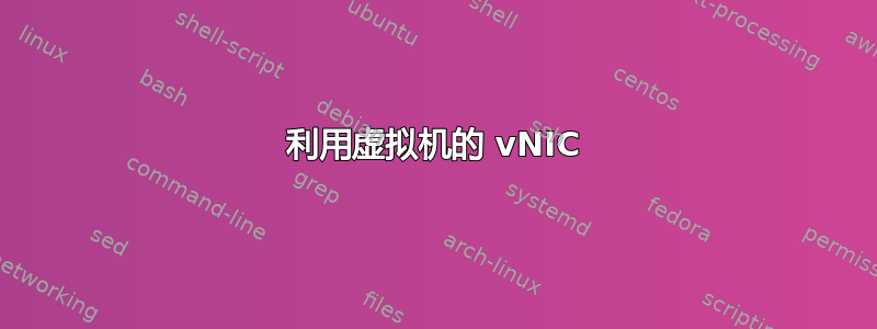 利用虚拟机的 vNIC