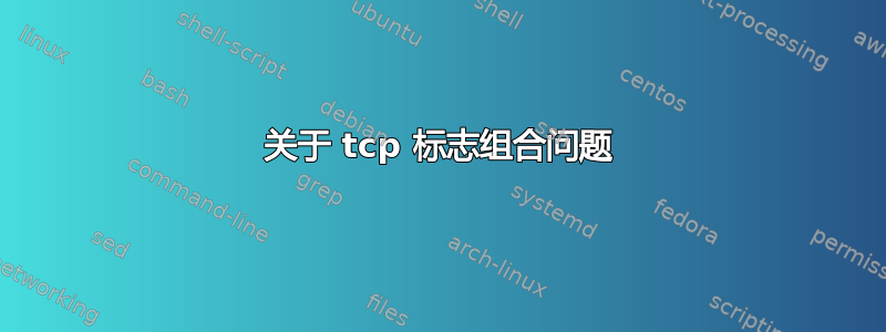 关于 tcp 标志组合问题