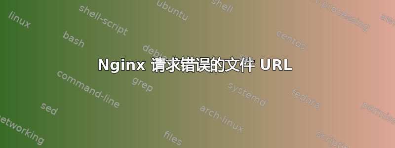 Nginx 请求错误的文件 URL