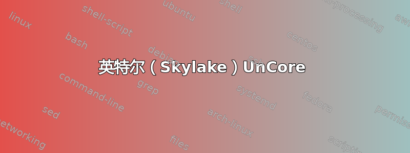 英特尔（Skylake）UnCore