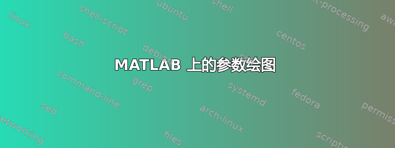 MATLAB 上的参数绘图