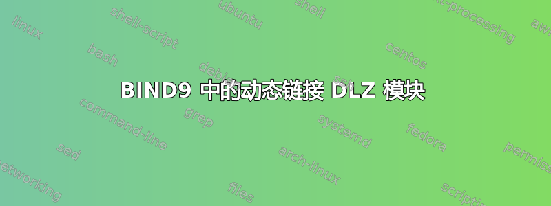 BIND9 中的动态链接 DLZ 模块