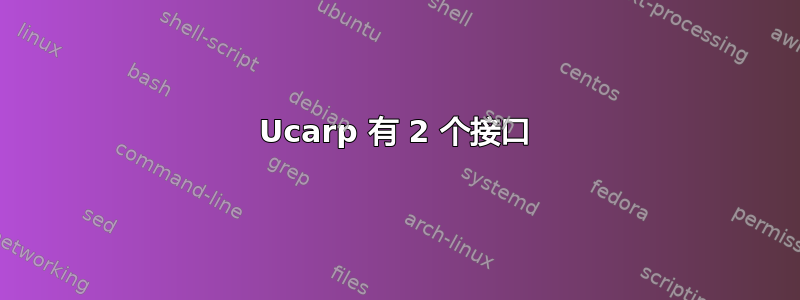 Ucarp 有 2 个接口