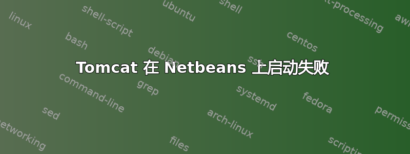 Tomcat 在 Netbeans 上启动失败