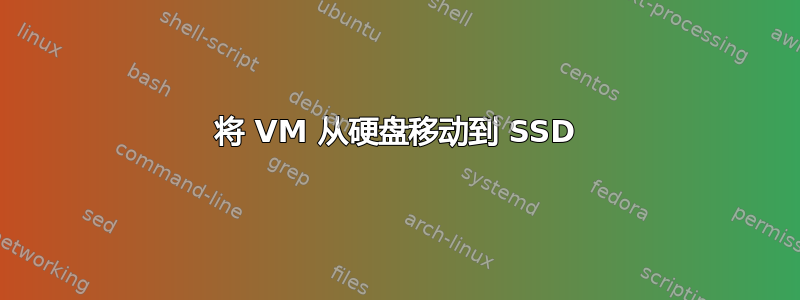 将 VM 从硬盘移动到 SSD