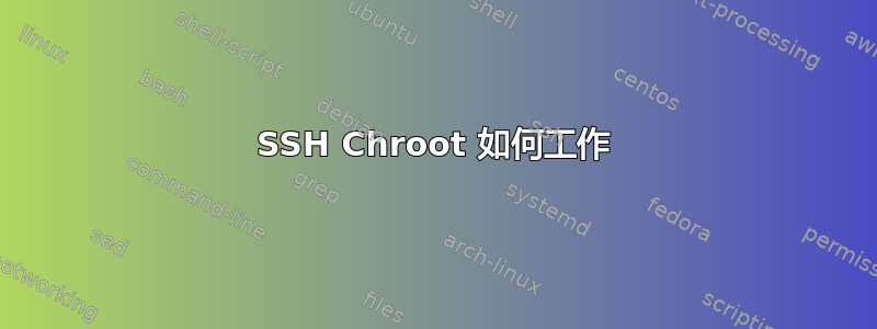 SSH Chroot 如何工作