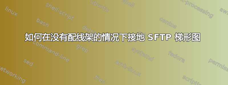 如何在没有配线架的情况下接地 SFTP 梯形图