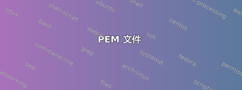 PEM 文件