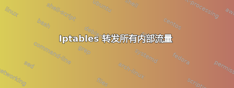 Iptables 转发所有内部流量