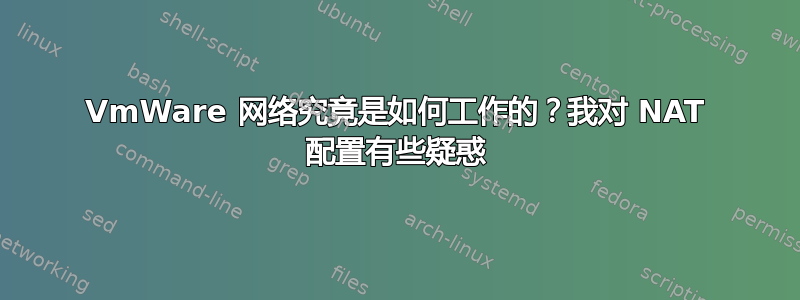 VmWare 网络究竟是如何工作的？我对 NAT 配置有些疑惑