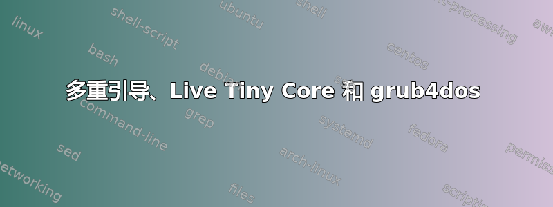 多重引导、Live Tiny Core 和 grub4dos