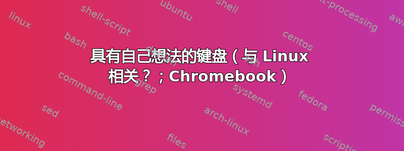 具有自己想法的键盘（与 Linux 相关？；Chromebook）