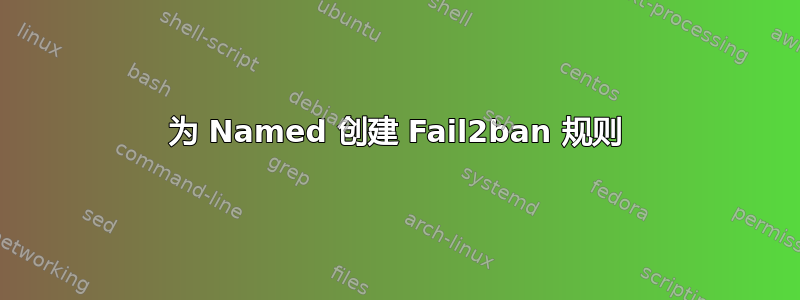 为 Named 创建 Fail2ban 规则