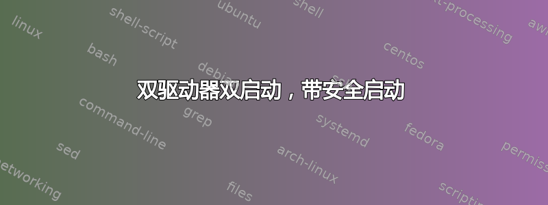 双驱动器双启动，带安全启动