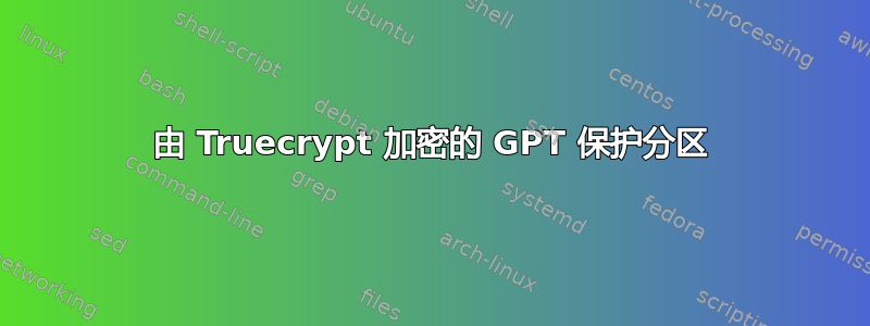 由 Truecrypt 加密的 GPT 保护分区