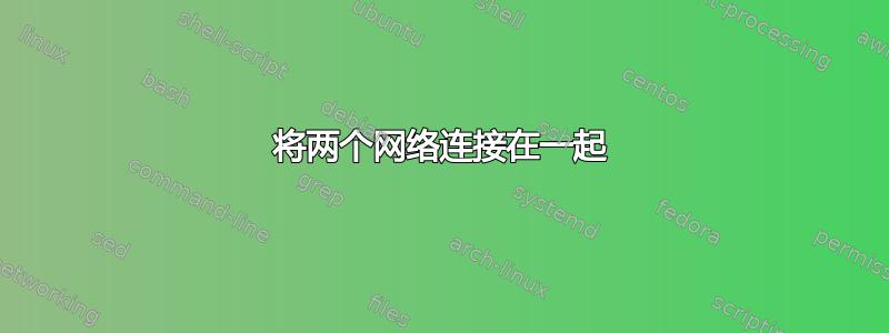 将两个网络连接在一起