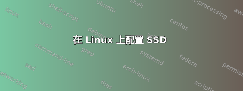 在 Linux 上配置 SSD