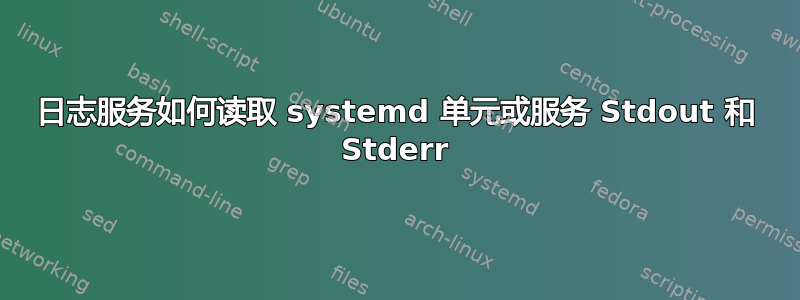 日志服务如何读取 systemd 单元或服务 Stdout 和 Stderr