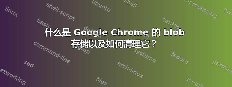 什么是 Google Chrome 的 blob 存储以及如何清理它？