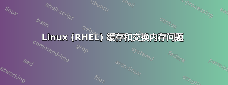 Linux (RHEL) 缓存和交换内存问题