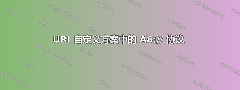 URI 自定义方案中的 A8:// 协议