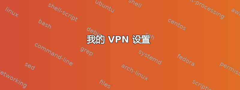 我的 VPN 设置