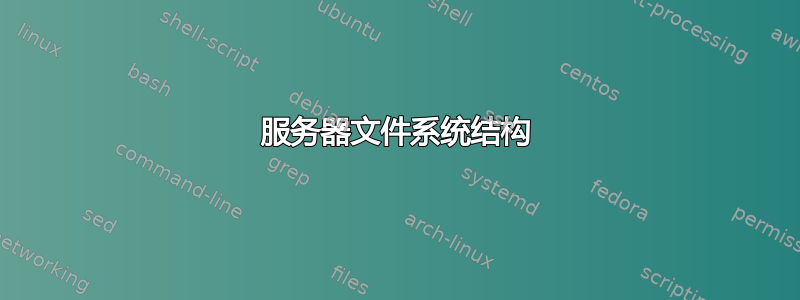 服务器文件系统结构