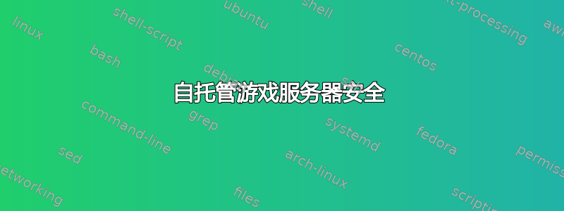 自托管游戏服务器安全