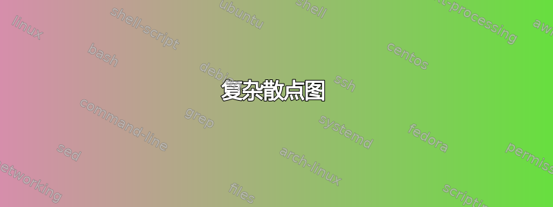 复杂散点图