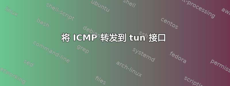 将 ICMP 转发到 tun 接口