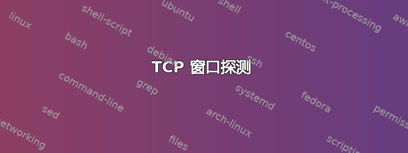 TCP 窗口探测