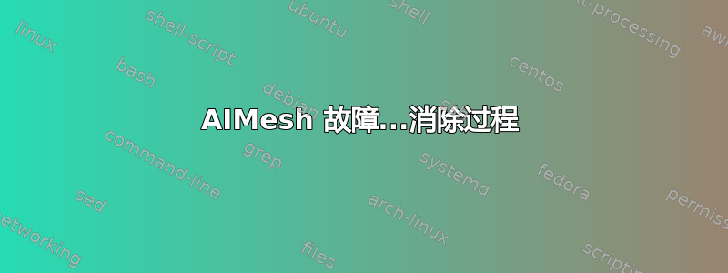 AIMesh 故障...消除过程