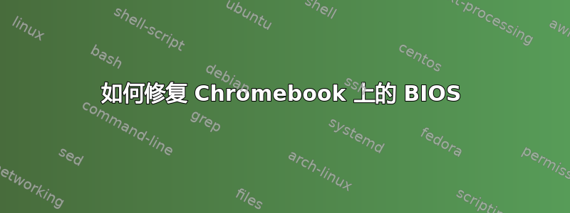 如何修复 Chromebook 上的 BIOS