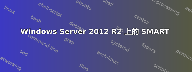 Windows Server 2012 R2 上的 SMART