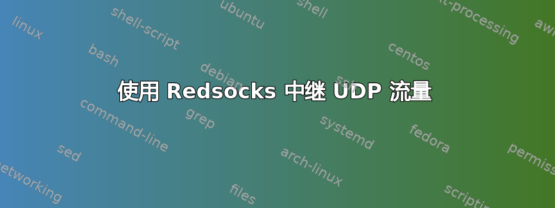 使用 Redsocks 中继 UDP 流量