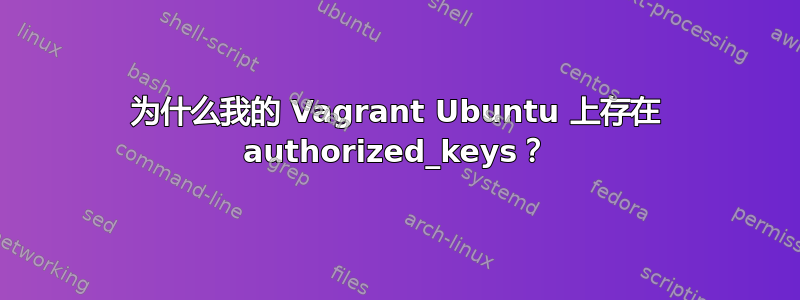 为什么我的 Vagrant Ubuntu 上存在 authorized_keys？