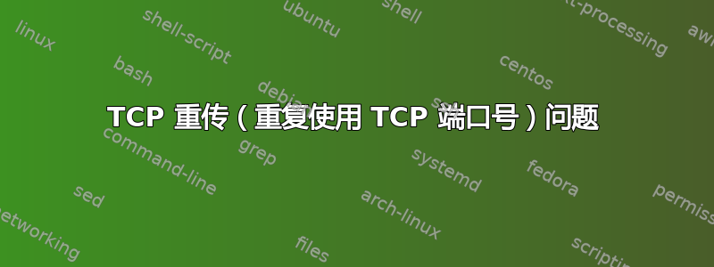 TCP 重传（重复使用 TCP 端口号）问题