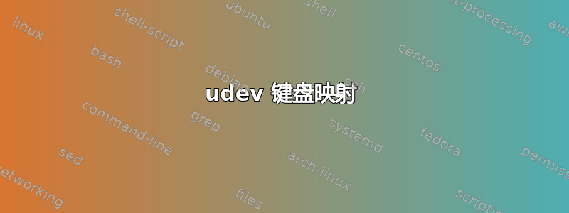 udev 键盘映射