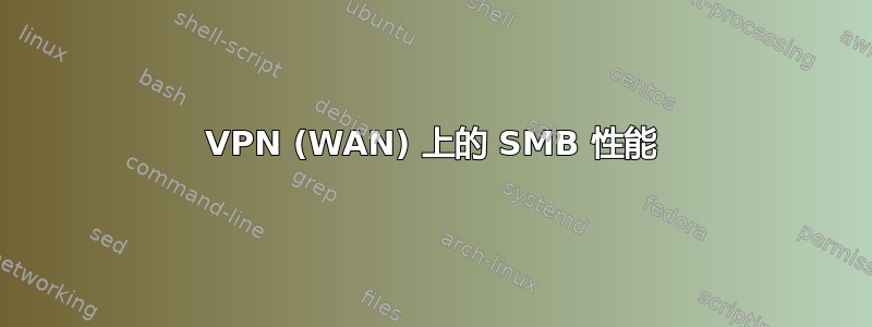 VPN (WAN) 上的 SMB 性能