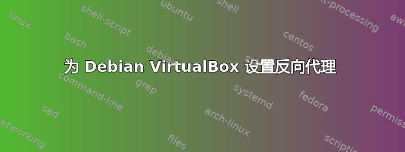 为 Debian VirtualBox 设置反向代理