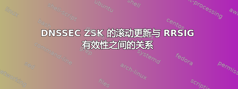 DNSSEC ZSK 的滚动更新与 RRSIG 有效性之间的关系