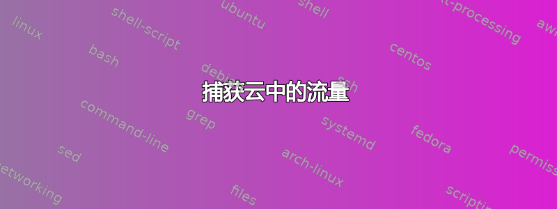 捕获云中的流量