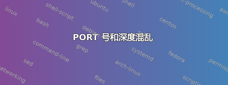 PORT 号和深度混乱