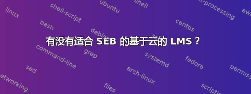 有没有适合 SEB 的基于云的 LMS？