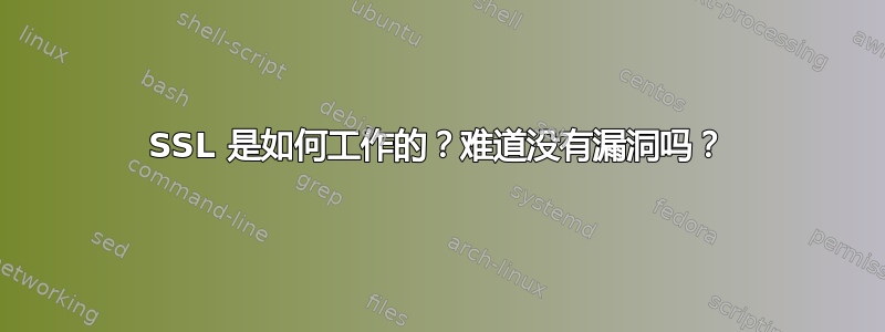 SSL 是如何工作的？难道没有漏洞吗？