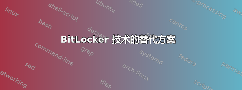 BitLocker 技术的替代方案 