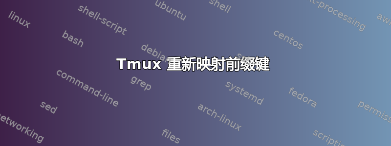 Tmux 重新映射前缀键