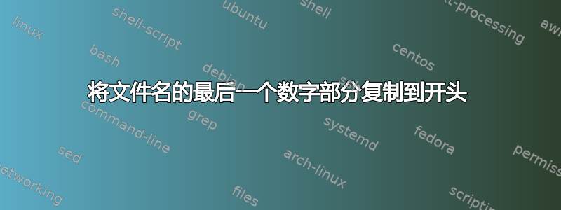 将文件名的最后一个数字部分复制到开头