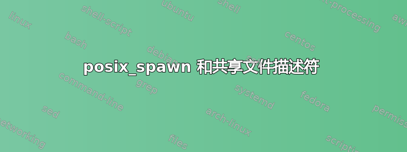 posix_spawn 和共享文件描述符