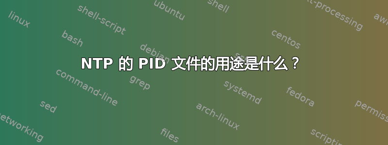 NTP 的 PID 文件的用途是什么？